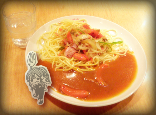 あんかけパスタ